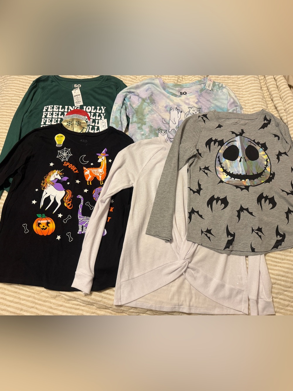 Girls 14-16 Long Sleeve Top Bundle
